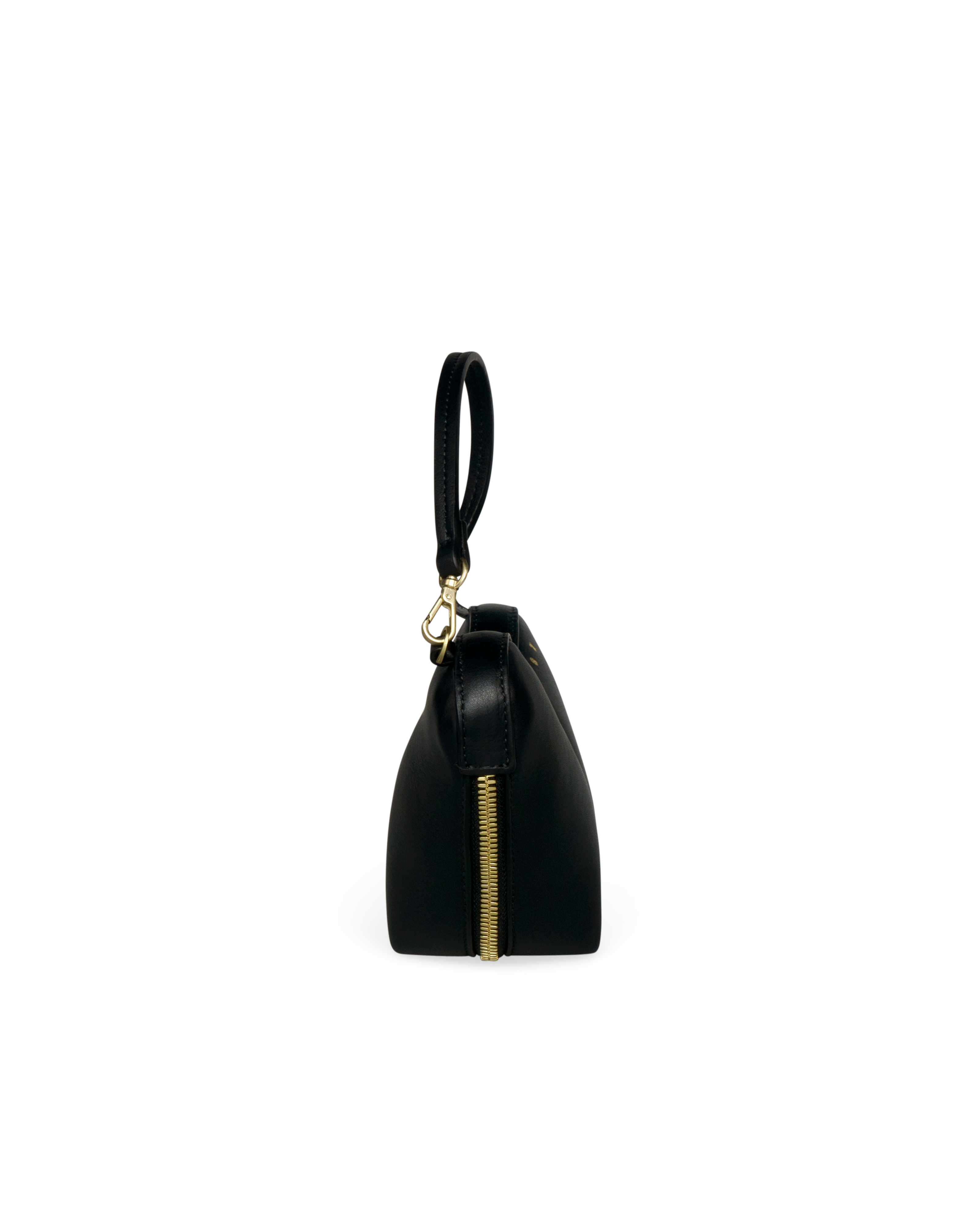 the corazón matte black pouch