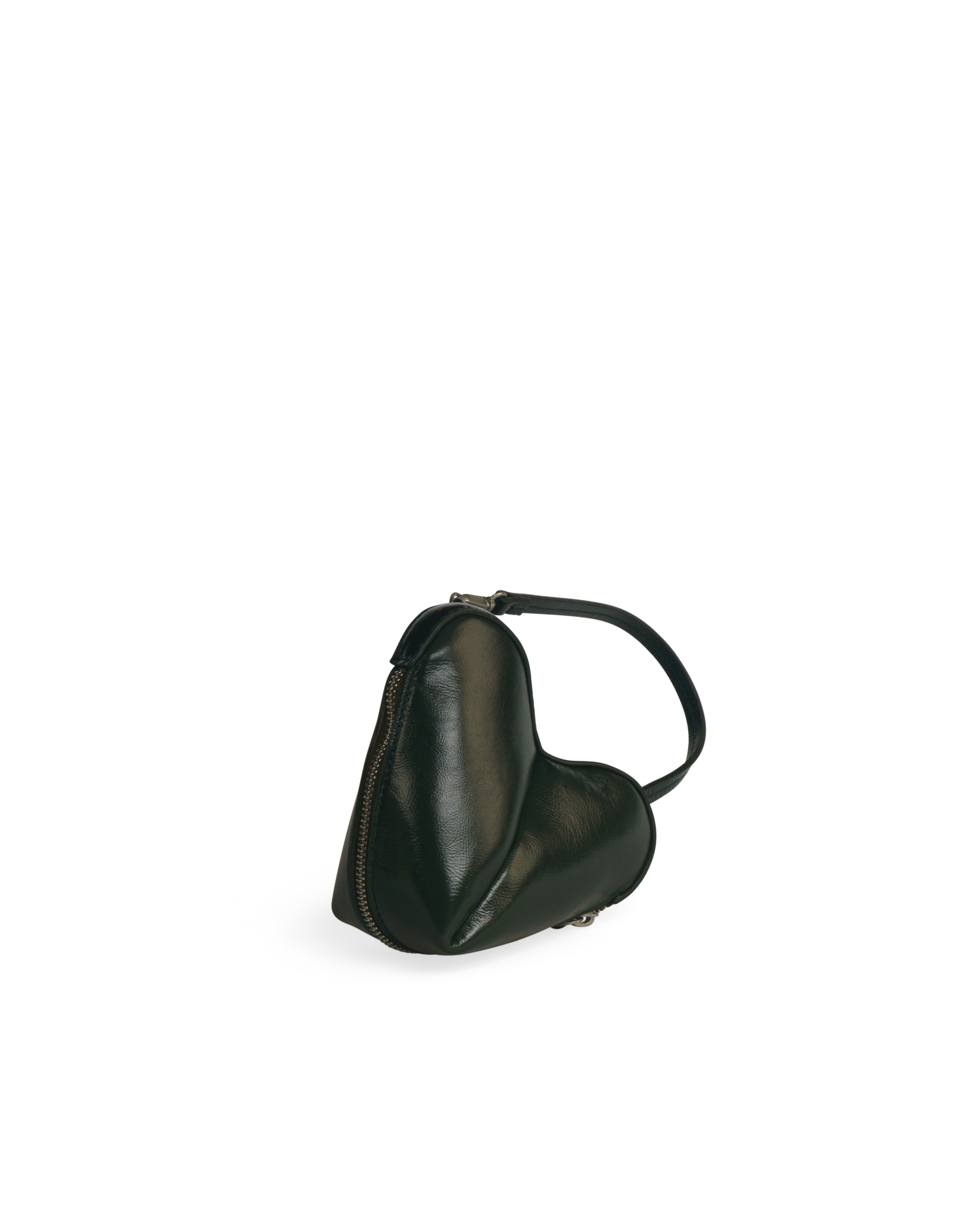 the corazón glossy forest pouch