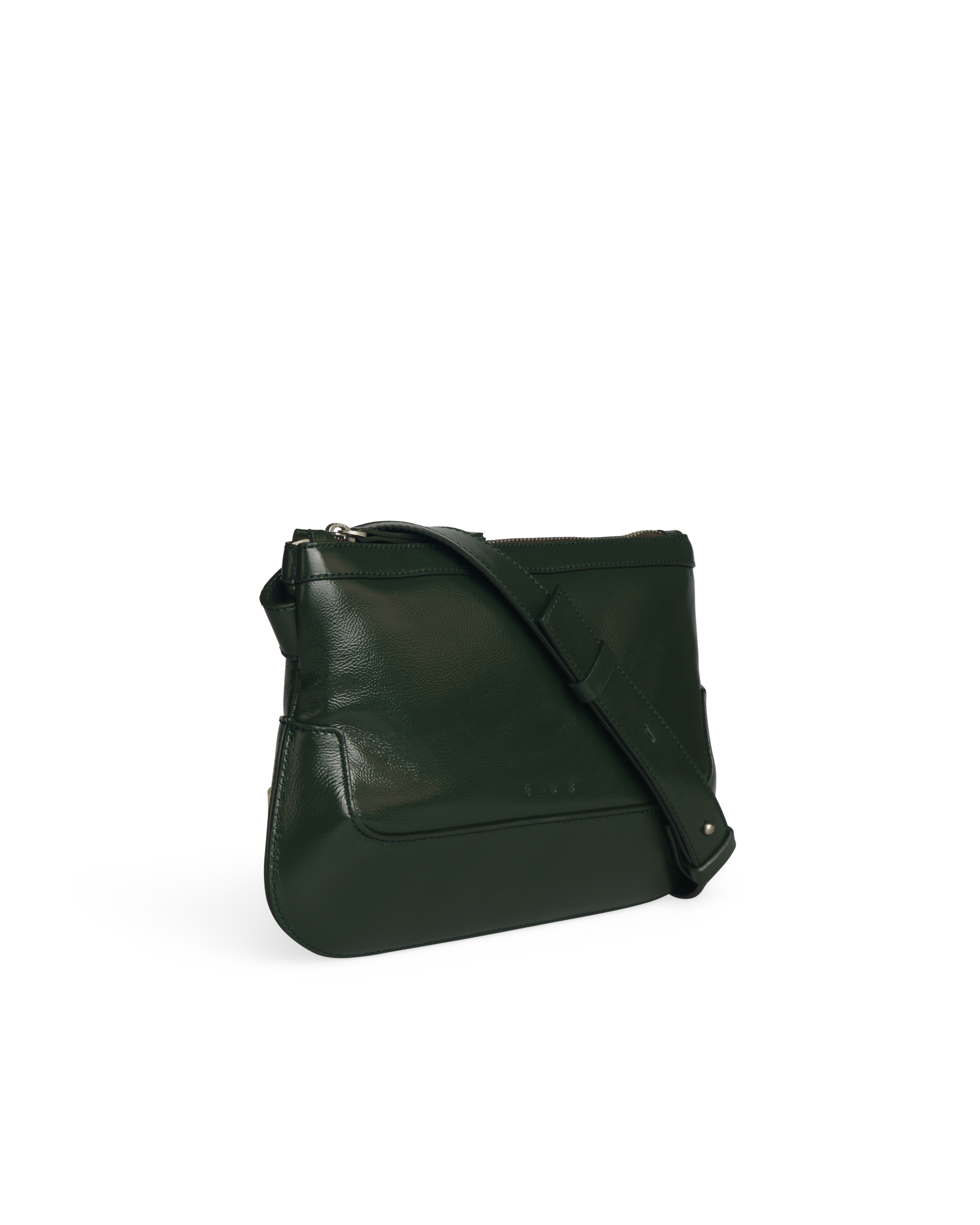 the festival glossy forest crossbody bag