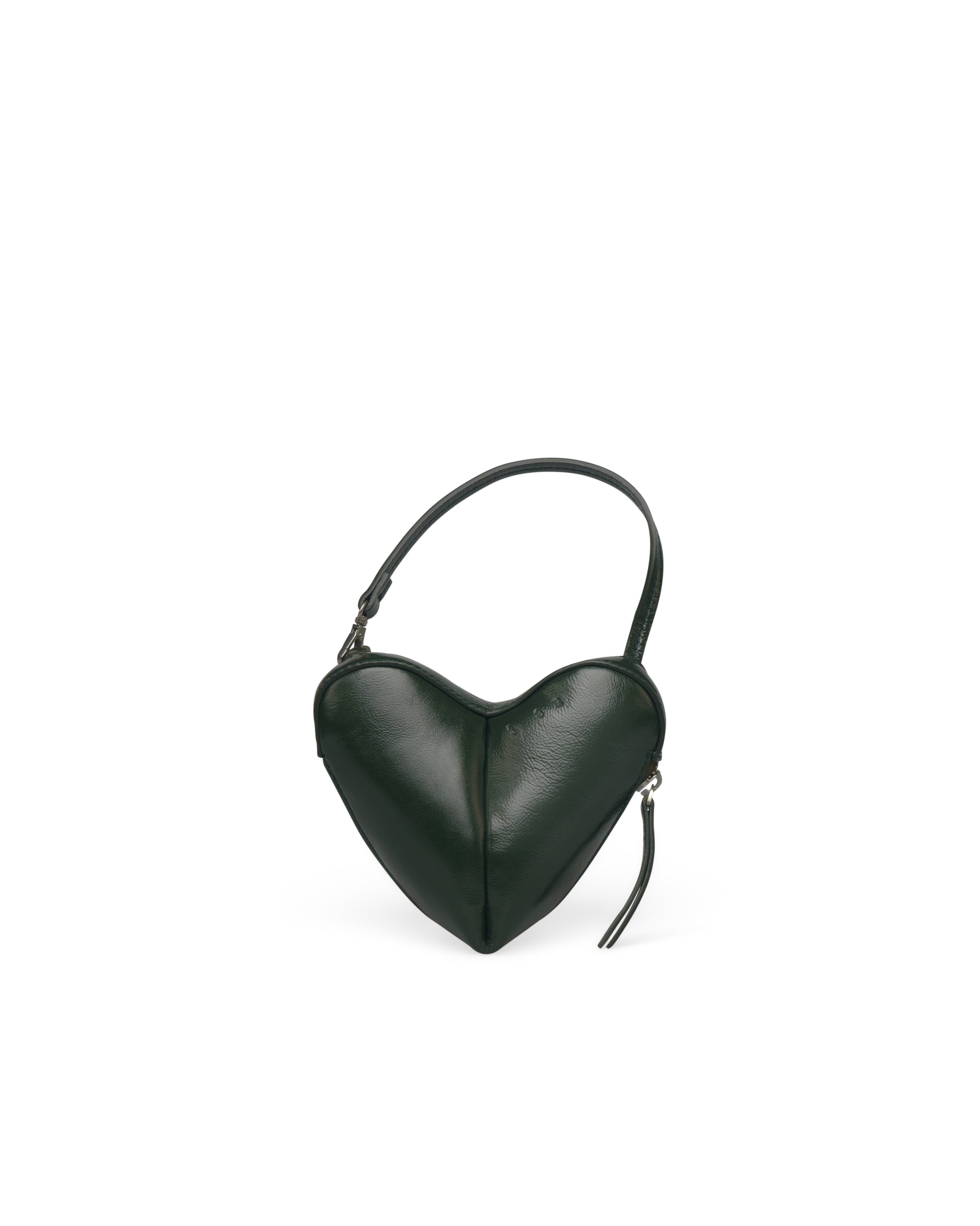 the corazón glossy forest pouch