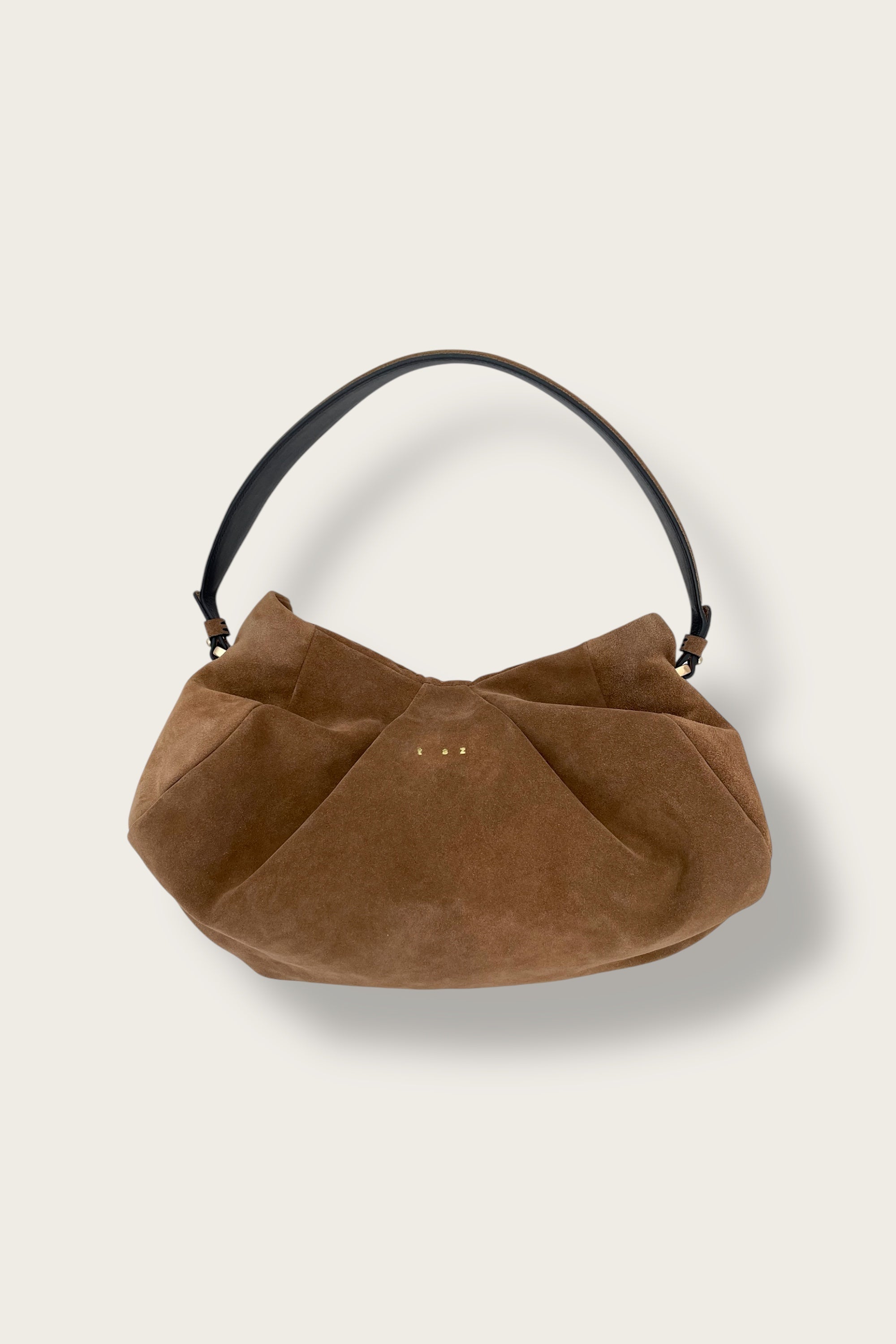 the cappelletti mocha suede shoulder bag and cross body